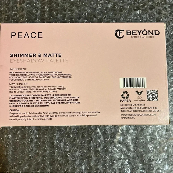 Beyond better than better shimmer and mate eyeshadow palette 25.4/0.9 oz - Picture 5 of 5
